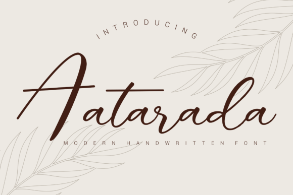 Aatarada: A Versatile Script Font for Stunning Web Designs