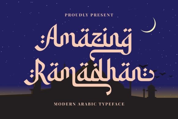 Amazing Ramadhan: A Versatile Arabic-Style Font for Web Design