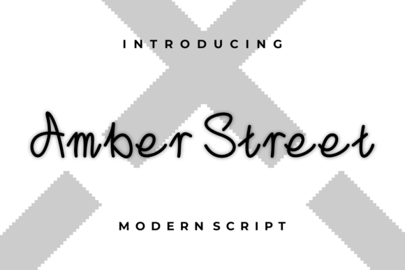 Amber Street: A Quirky Handwritten Font for Editorial Design