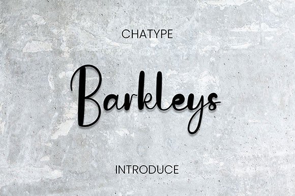 Barkleys: A Versatile Handwritten Script Font for Modern Marketers