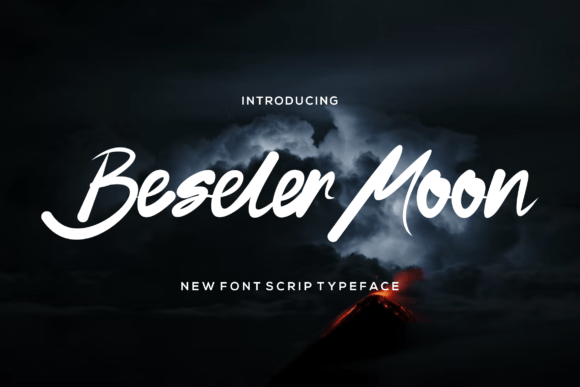 Beselermoon: A Handwritten Font for Elegant Web Design