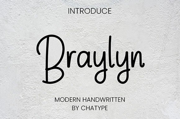Braylyn: A Versatile Script Font for Engaging Campaigns