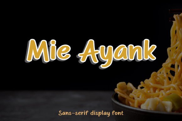 Bring Your Creations to Life with Mie Ayank Font