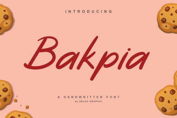 Discover Bakpia: A Versatile Handwriting Font for Modern Branding