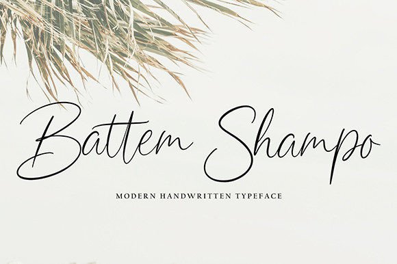 Discover Battem Shampo: A Versatile Script Font for Creative Projects