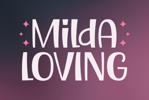 Discover Milda Loving: A Handwritten Font for Elegant Branding