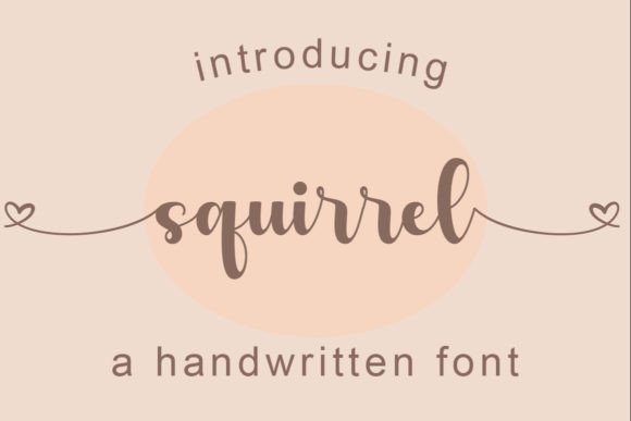 Discover Squirrel: An Enchanting Script Font for Your Brand