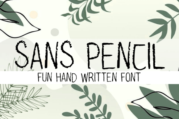 Discover the Charm of Sans Pencil: A Handwritten Font for Web Design