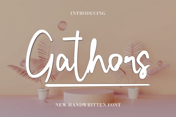 Discovering Gathors: A Font for Elegant Branding