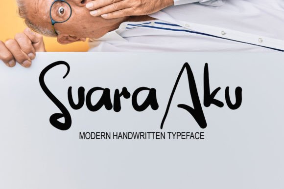 Discovering Suara Aku: A Handwritten Font for Elegant Design