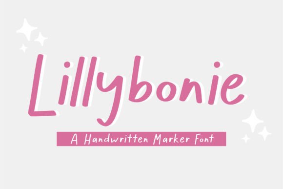Exploring Lillybonie: A Versatile Handwritten Marker Font