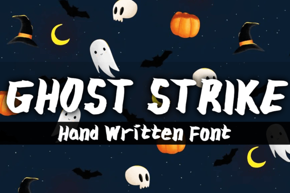 Ghost Strike: A Quirky Font for Editorial Design