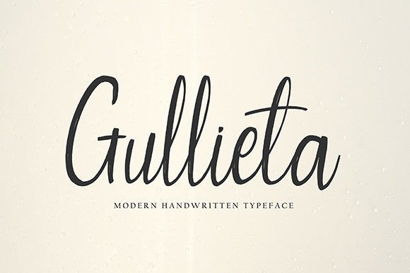 Gullieta: A Versatile Script Font for Eye-Catching Campaigns