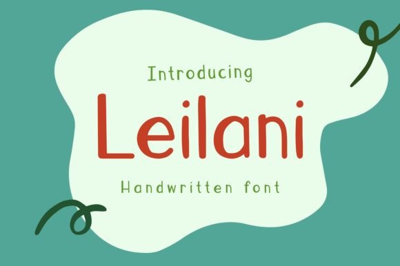 Leilani: A Charming Handwritten Font for Business Branding