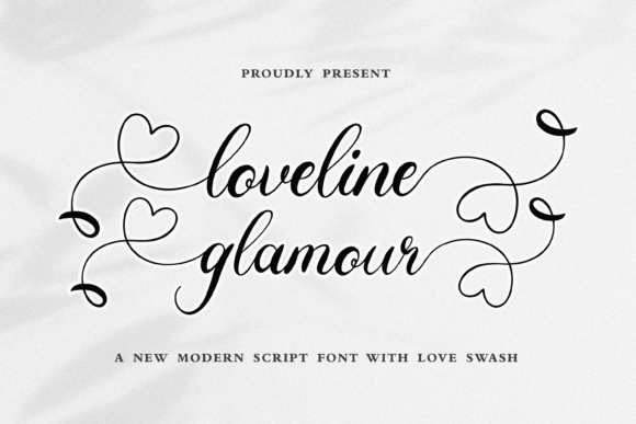 Loveline Glamour: A Handwritten Font for Modern Web Design