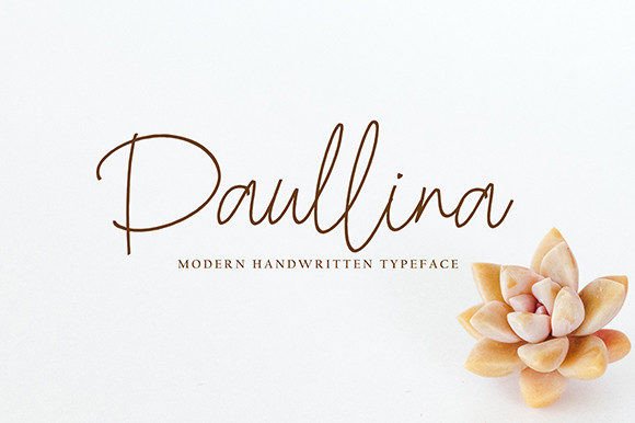 Paullina: A Versatile Script Font for Editorial Design