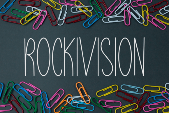Rockivision: A Thin and Authentic Handwritten Font