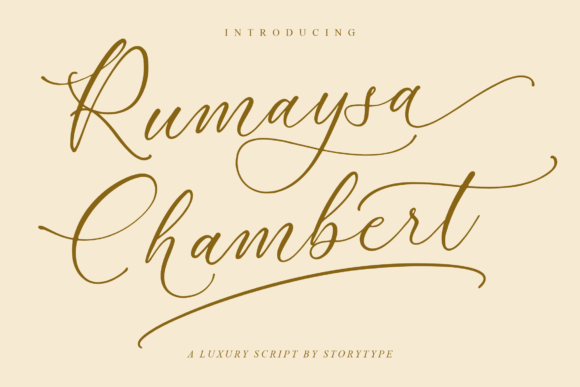 Rumaysa Chambert: A Font for Elegant Web Design
