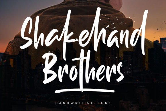 Shakehand Brothers: A Playful Handwritten Font for Creative Campaigns