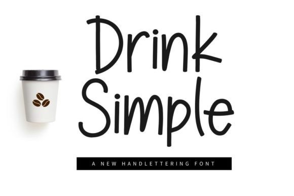 Simple Drink: A Versatile Script Font for Your Brand