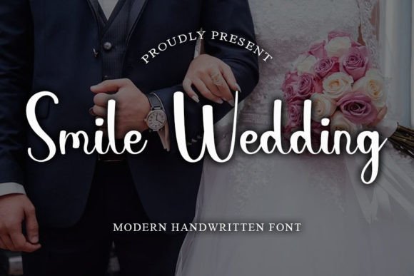 Smile Wedding: A Handwritten Font for Editorial Charm