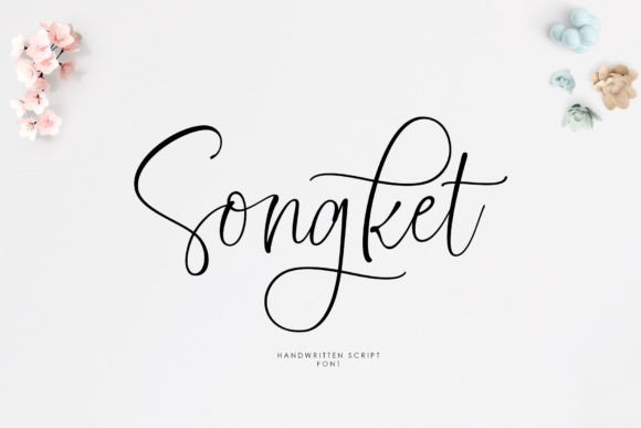 Songket: A Dazzling Script Font for Web Design