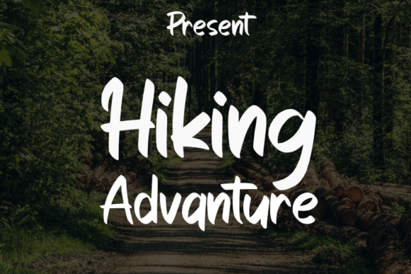Transform Your Brand with Hiking Advanture: A Modern Script Font