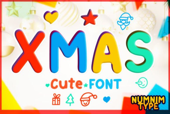 Xmas: A Playful Handwritten Font for Editorial Design